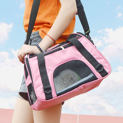 Große Haustier-Trage tasche Hunde-Katzen-Welpen-Reisetasche