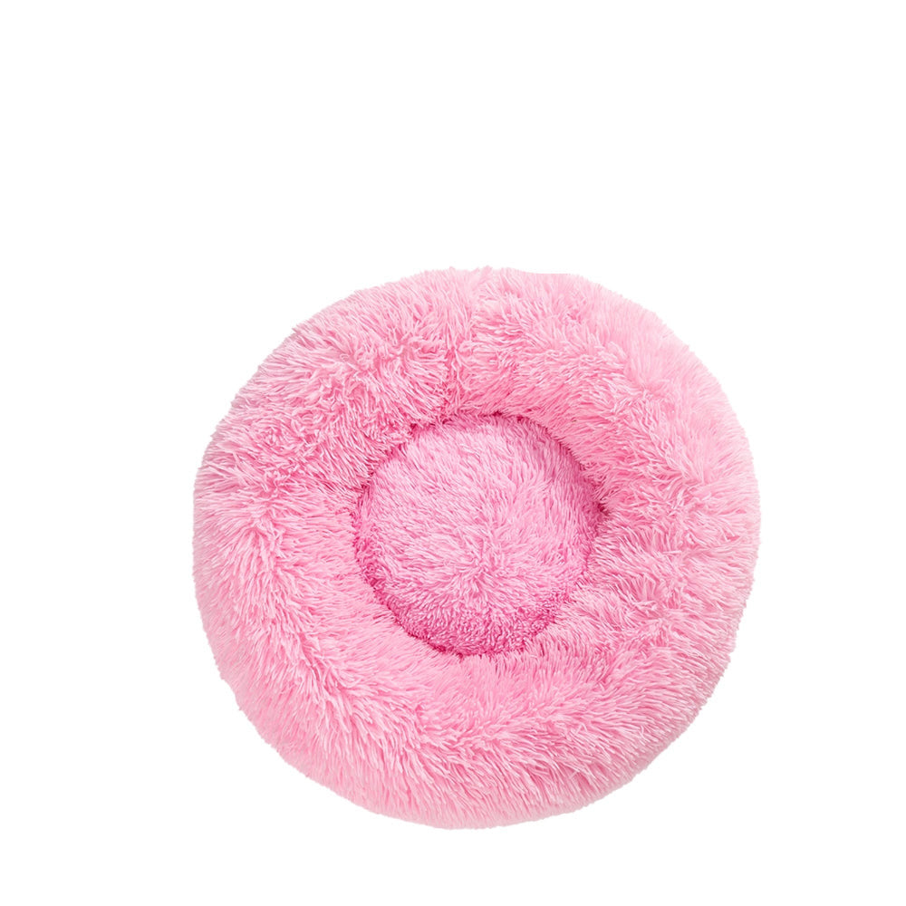 Flauschiges Donut-Hundebett