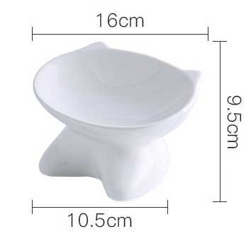 Haushalts-Keramik-Katzen- und Hundeschüssel"