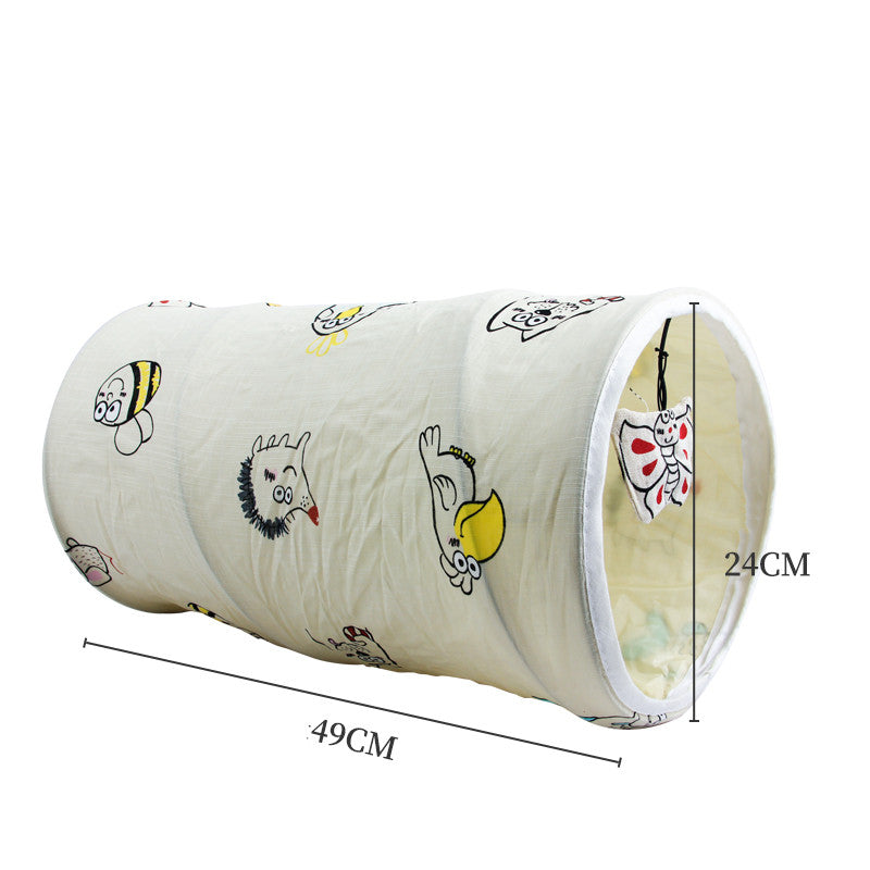 Katzenspielzeug Bohrloch Haustierzelt