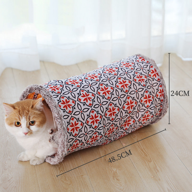 Katzenspielzeug Bohrloch Haustierzelt