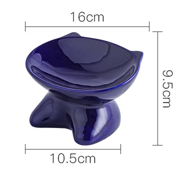 Haushalts-Keramik-Katzen- und Hundeschüssel"