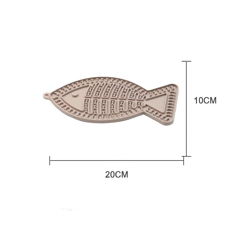 Fischförmiges rundes Haustier