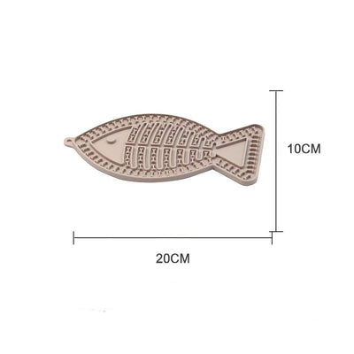 Fischförmiges rundes Haustier