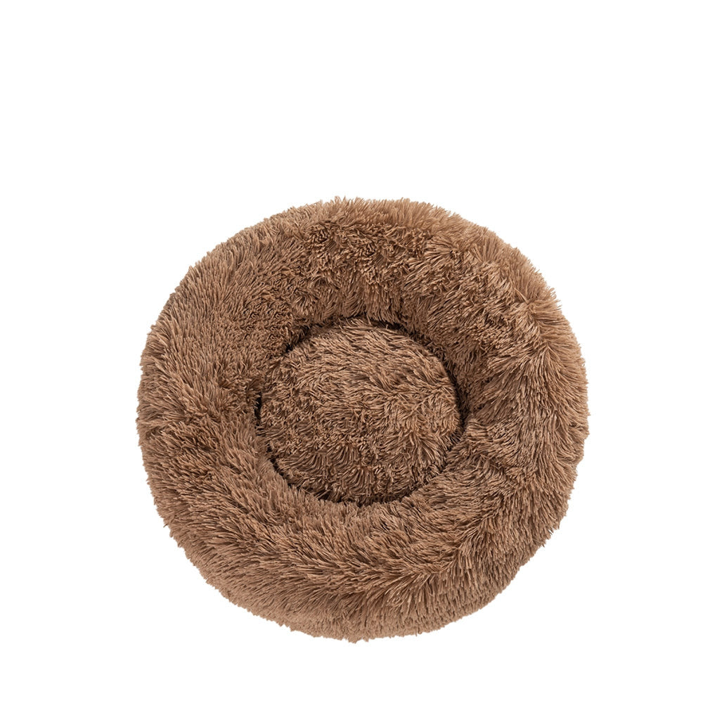 Flauschiges Donut-Hundebett