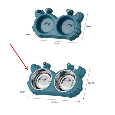 Hundenapf Doppel-Katzenapf