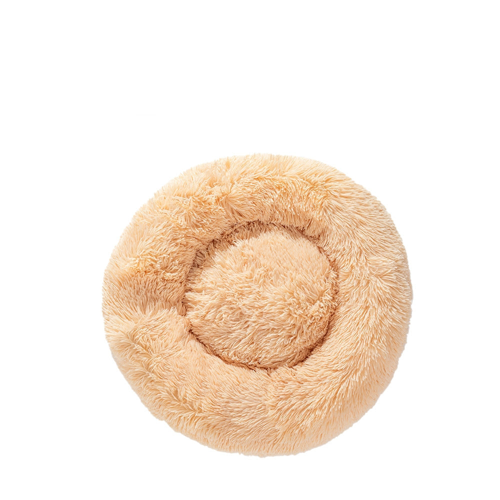 Flauschiges Donut-Hundebett