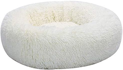Aldenhoven Goods Plüsch-Hundebett, 40–120 cm, Rundes Katzenbett, Hundekissen.