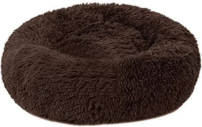 Aldenhoven Goods Plüsch-Hundebett, 40–120 cm, Rundes Katzenbett, Hundekissen.