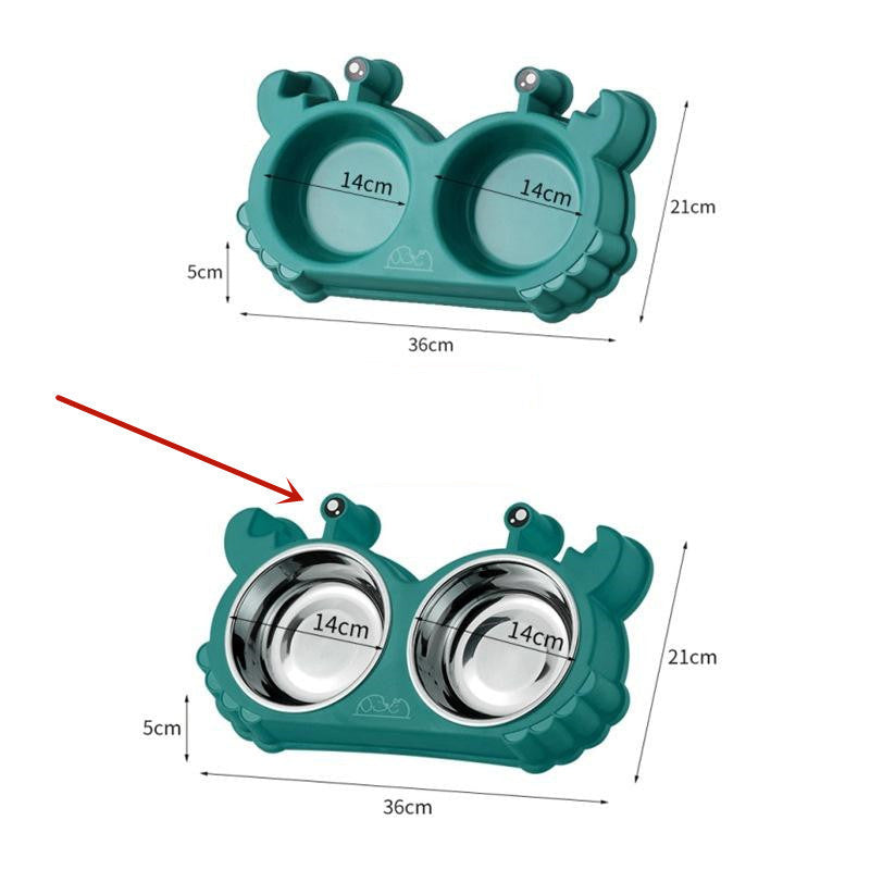 Hundenapf Doppel-Katzenapf