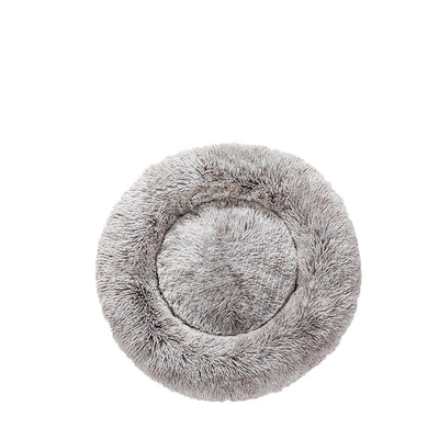 Flauschiges Donut-Hundebett