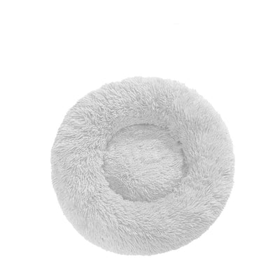 Flauschiges Donut-Hundebett
