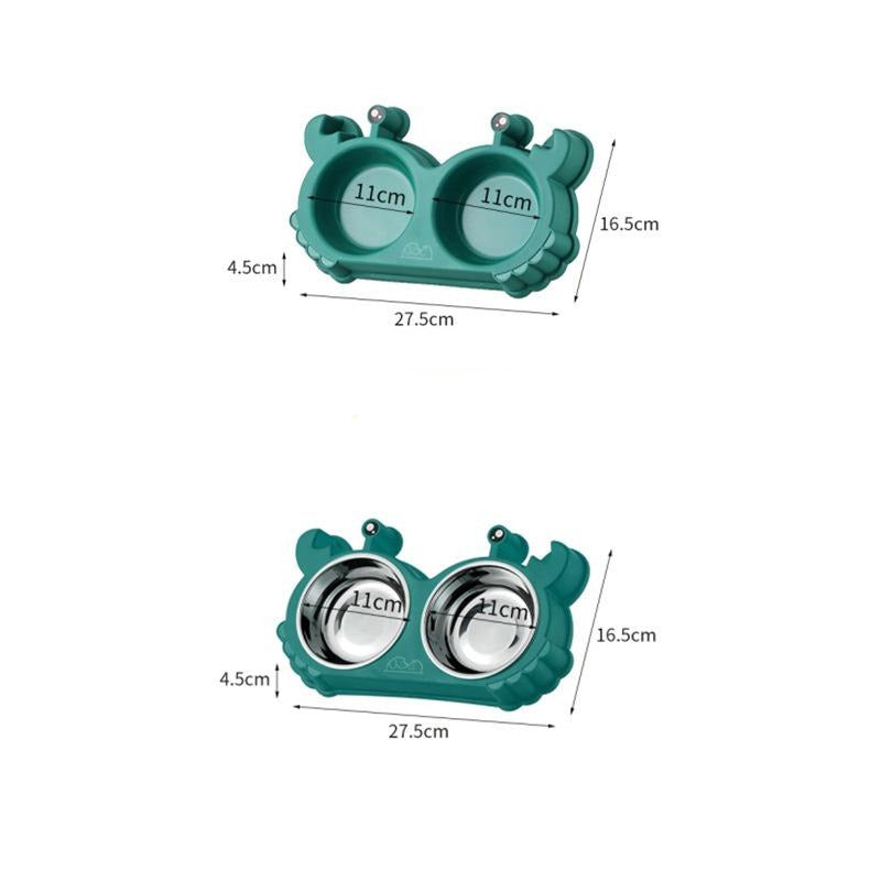 Hundenapf Doppel-Katzenapf
