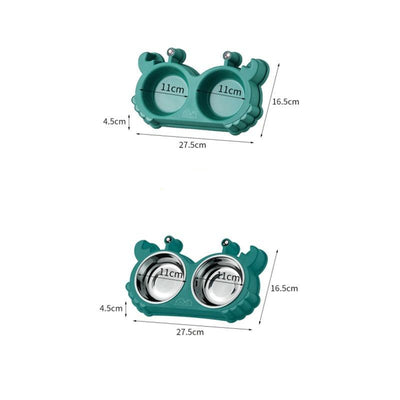 Hundenapf Doppel-Katzenapf