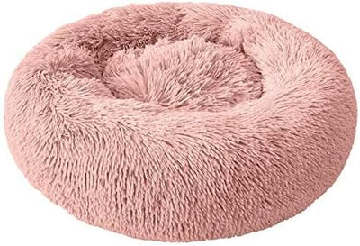 Aldenhoven Goods Plüsch-Hundebett, 40–120 cm, Rundes Katzenbett, Hundekissen.