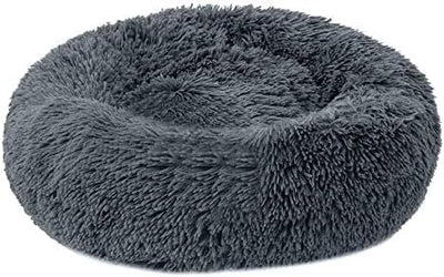 Aldenhoven Goods Plüsch-Hundebett, 40–120 cm, Rundes Katzenbett, Hundekissen.