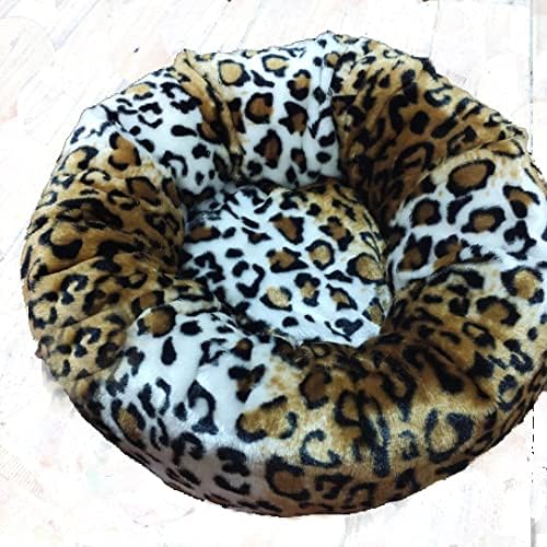 Aldenhoven Goods Plüsch-Hundebett, 40–120 cm, Rundes Katzenbett, Hundekissen.