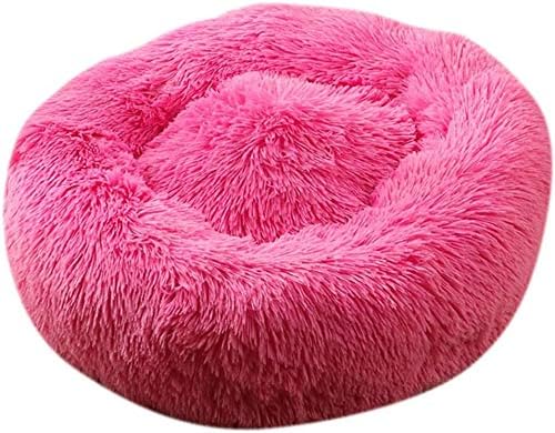 Aldenhoven Goods Plüsch-Hundebett, 40–120 cm, Rundes Katzenbett, Hundekissen.
