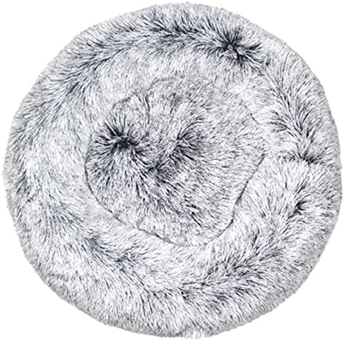 Aldenhoven Goods Plüsch-Hundebett, 40–120 cm, Rundes Katzenbett, Hundekissen.