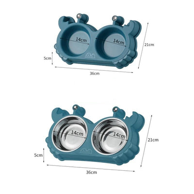 Hundenapf Doppel-Katzenapf