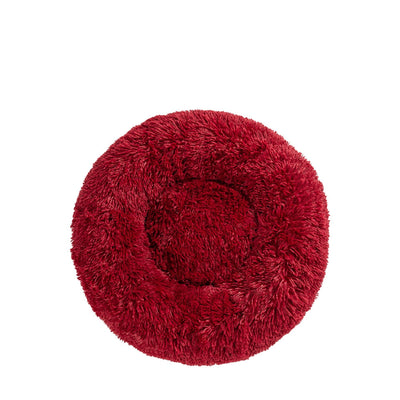 Flauschiges Donut-Hundebett