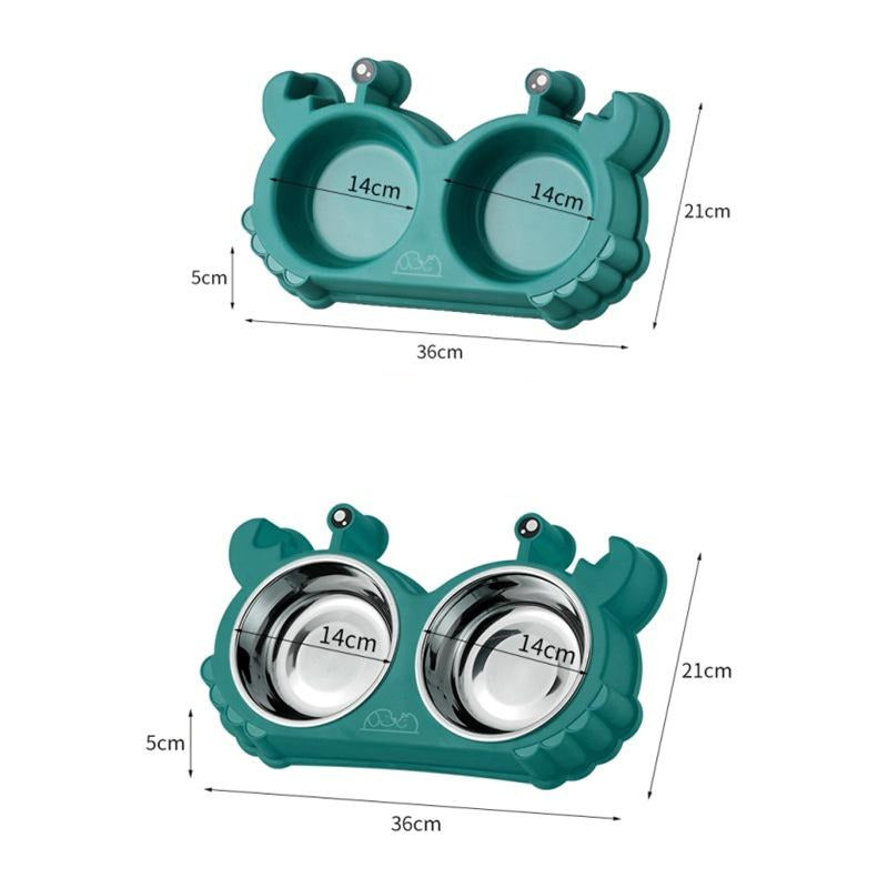 Hundenapf Doppel-Katzenapf