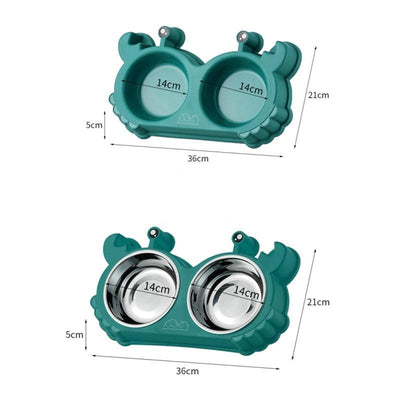 Hundenapf Doppel-Katzenapf