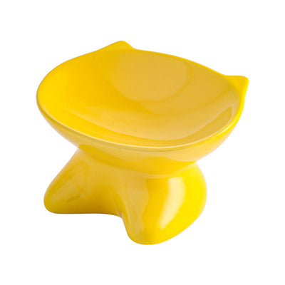 Haushalts-Keramik-Katzen- und Hundeschüssel"