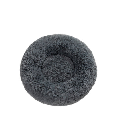 Flauschiges Donut-Hundebett