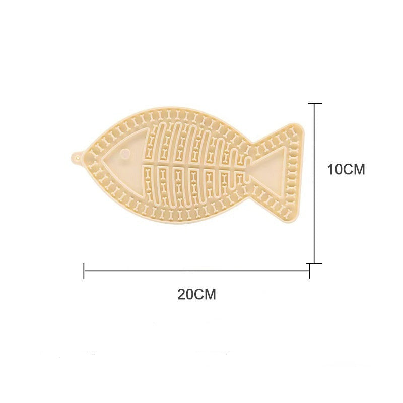 Fischförmiges rundes Haustier
