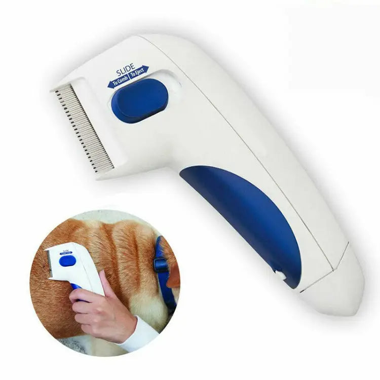 Elektrische Terminator-Bürste für Haustiere.