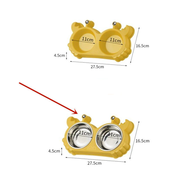 Hundenapf Doppel-Katzenapf