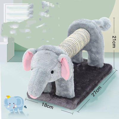 Katzenspielzeug mit haarigem Ball