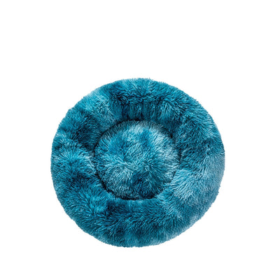 Flauschiges Donut-Hundebett