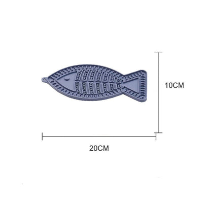 Fischförmiges rundes Haustier