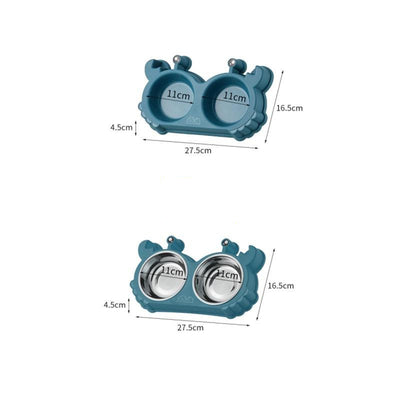 Hundenapf Doppel-Katzenapf