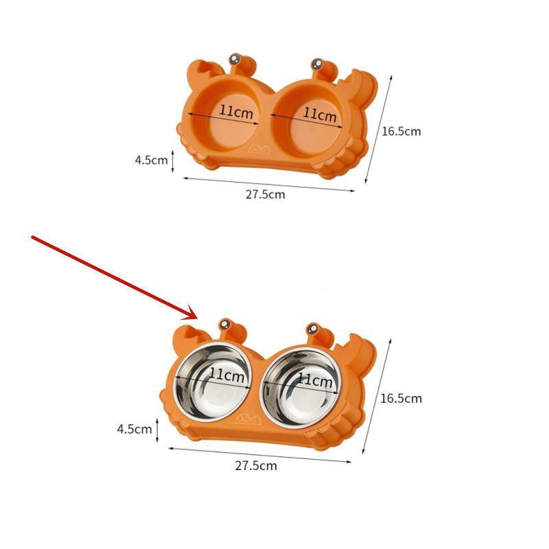 Hundenapf Doppel-Katzenapf